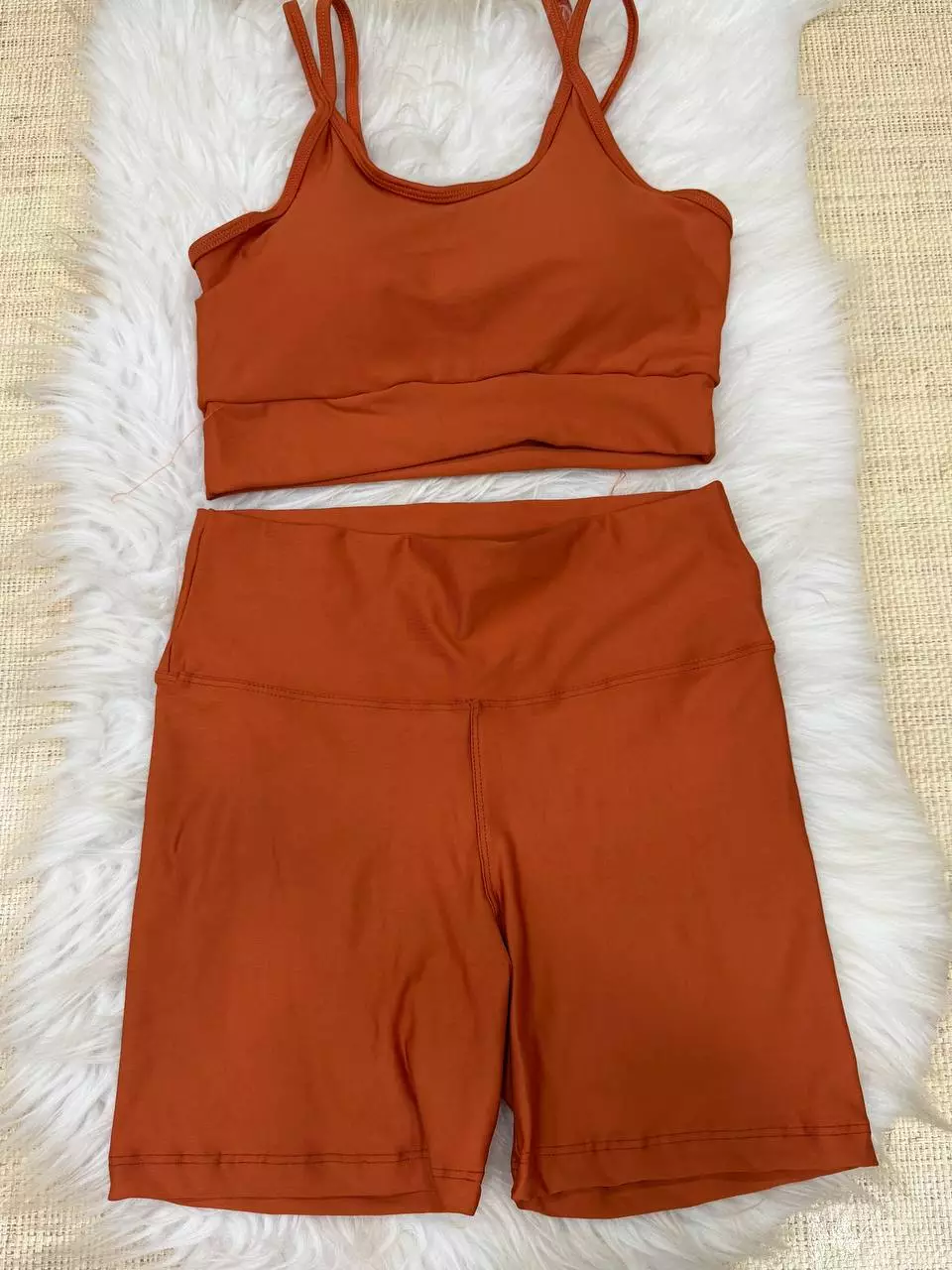 Short Liso Power M Terra Cota